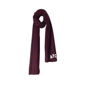 APC 25FW Logo Scarf Bordeaux M15252 GAC 152303220 [P]