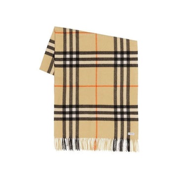 BURBERRY チェック柄カシミアマフラー 152303672 [P]