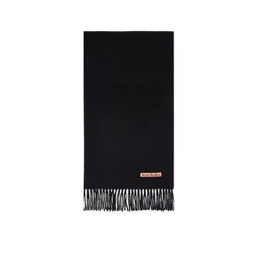 Acne Studios 25FW FN-UX Signature Logo Wool Scarf Black CA0209 900 149068931 [P]
