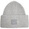 Acne Studios 25SS Face Patch Wool Beanie Light Grey Melange C40135 X92 149068917 [P]