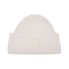 ACNE STUDIOS アクネ 25FW ラージ フェイス パッチ ウール ビーニー ライトグレー C40425 AAB 149068881 [P]