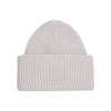 ACNE STUDIOS Akne 25FW große Gesichts-Patch-Wollmütze hellgrau C40424 AAB 149068879 [P]