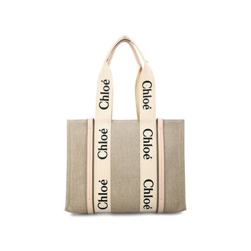 CHLOE 26SS Woody Medium Tote Bag Zementpink 6J5 151631154 [P]
