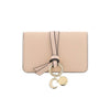 CHLOE 26SS アルファベット コイン カードホルダー ベイビーピンク 6J5 151631147 [P]