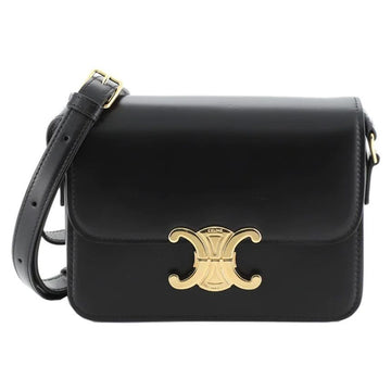 CELINE Triope Tin Schultertasche Schwarz 188423 BF4 38NO 143623543 [P]