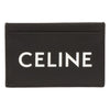 Celine Logo Printed Cardholder Black 10B703 DMF 38SI 143623515 [P]