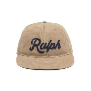 POLO RALPH LAUREN ロゴパッチキャップ ベージュ 211954884 001 151499955 [P]
