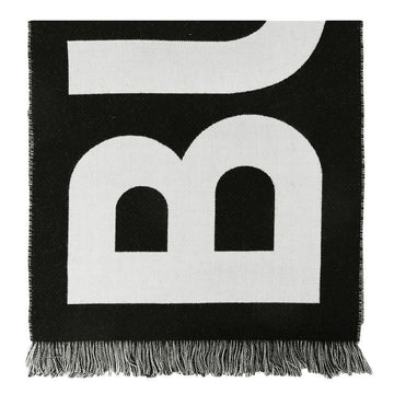Burberry 25SS Signature Text Logo Scarf Black 8054214 151198545 [P]