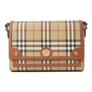 BURBERRY 25SS NOTE Vintage Check Medium Crossbody-Tasche Briarbraun 8092067 151198529 [P]