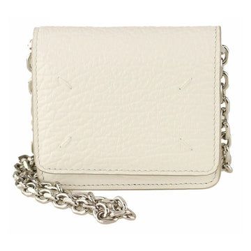 Maison Margiela 25FW Stitch Mini Wallet Chain Bag White 139344950 [P]