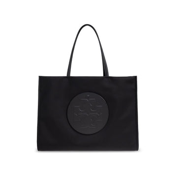 Tory Burch 26SS Ella Signature Logo Small Tote Bag Black 164757 001 151008789 [P]