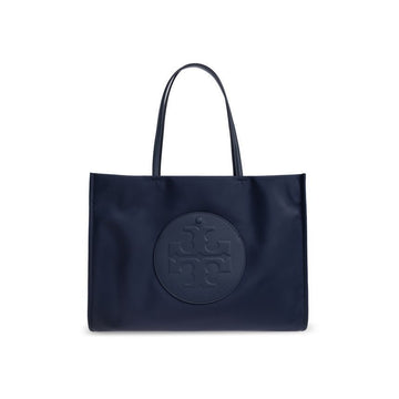 Tory Burch 26SS Ella Signature Logo Small Tote Bag Navy 164757 400 151008788 [P]