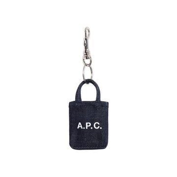 APC 26SS LOU Tote Bag Keyring Denim Indigo COHIZ M63677 IAI 151008841 [P]