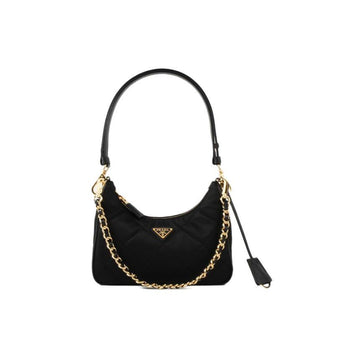 Prada 26SS Triangle Logo Reedition 1995 Quilted Chain Mini Shoulder Bag 1BC204 2AOS F0002 151008867 [P]