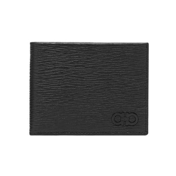 Salvatore Ferragamo 26SS Double Gancini Wallet Black 66-A064 0733314 151008920 [P]