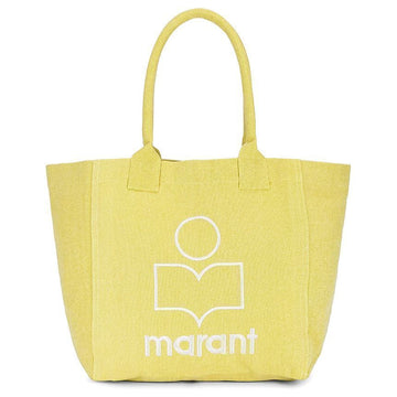 ISABEL MARANT YENKY Logo gestickte Small Tote Bag Sunlight PM0002FA A1X19M 23SU 132770845 [P]