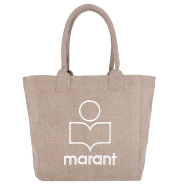 ISABEL MARANT 25SS YENKY ロゴ刺繍スモールトートバッグ ベージュ PM0002FA A1X19M 90BE 132770840 [P]