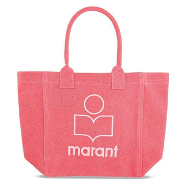 Isabel Marant 25SS YENKY Logo Embroidered Small Tote Bag Berry stamp: PM0002FA A1X19M 86BY 132770838 [P]
