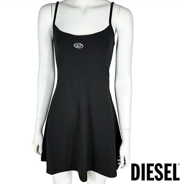 DIESEL ロゴノースリーブミニワンピース 155021395 [P]