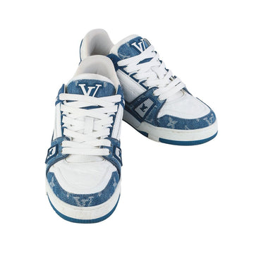 LOUIS VUITTON Denim Sneaker Trainer 225 Größe 32664 159292686 [P]
