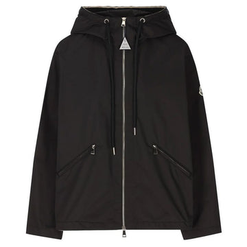 MONCLER カシオペア ロゴパッチ フーディジャケット ブラック 1A001 80 54A1K 999 139865756 [P]