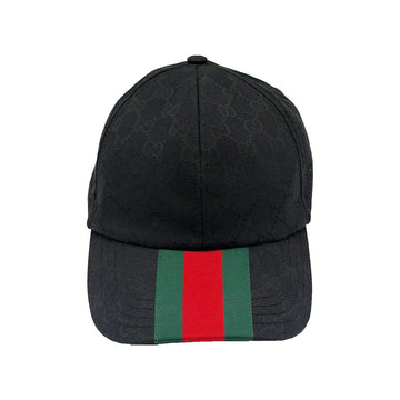 GUCCI Original Baseball Cap Schwarz 789016 L 159294496 [P]