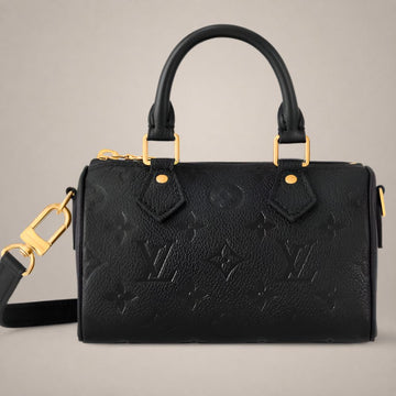 LOUIS VUITTON Nano Speedy Monogram Empreinte M82450 159295050 [P]