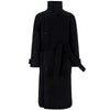 LEMAIRE 26FW Black Warp Wrap Wool Coat 159296362 [P]