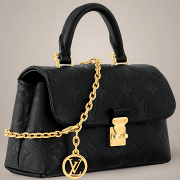LOUIS VUITTON Nano Madeleine Monogram Empreinte Schwarz M12144 129759434 [P]