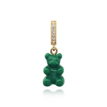 Crystal Haze Jewelry Nostalgia Bear Vegan Pave Connector Pendant 40948766 [P]
