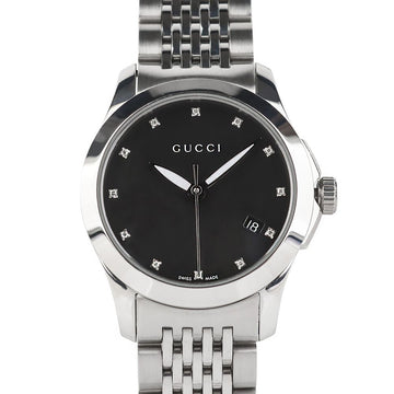 Gucci YA126505 G-Timeless 12P Diamond Women's Watch 159296553 [P]