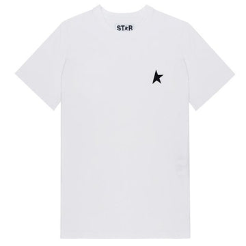 GOLDEN GOOSE スターチョイス ブラックスター レディース Tシャツ GWP01220-P000593-10364 52244002 [P]
