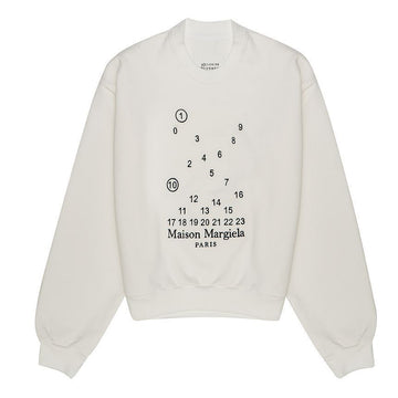 MAISON MARGIELA ナンバリングロゴスウェットシャツ 62937559 [P]