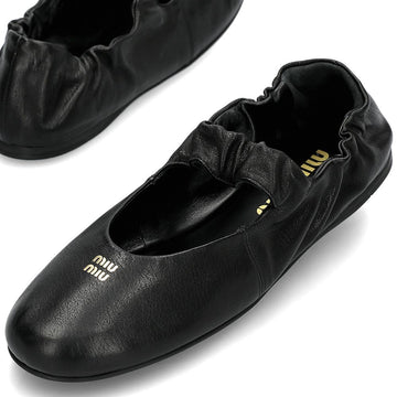 Miu Miu 26FW Leather Ballerina Shoes 5F340E EFX F0002 159298017 [P]