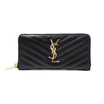 Saint Laurent Monogram Zip-Around Women's Long Wallet 31444046 [P]