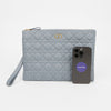 Dior Carlo Suppl Cannage Large Cloud Blue Pouch 158797935 [P]