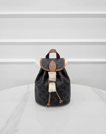 CELINE トリオンフ フォルコ ミニ バックパック 197662CAS 159298844 [P]