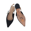DIOR Technischer Stoff Slingback Größe 37 (25 Jahre Quittung) 37633Y-1 159299082 [P]