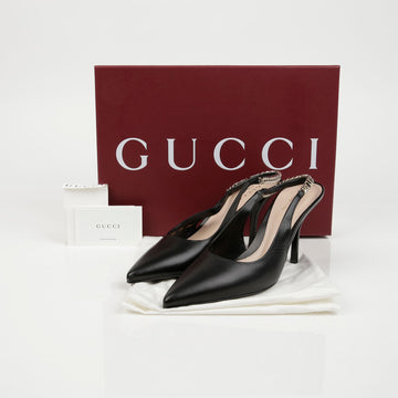 Gucci Slinback Pumps Black 158667426 [P]