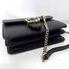 Gucci Interlocking Chain Crossbody Bag Black (510304) 159303965 [P]