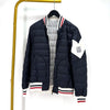 Moncler Gamma Blue Lightweight Bomber Jacket Navy 159305975 [P]