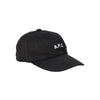 APC Logo-Druck Charlie Cap Schwarz M24069 LZZ 154442867 [P]
