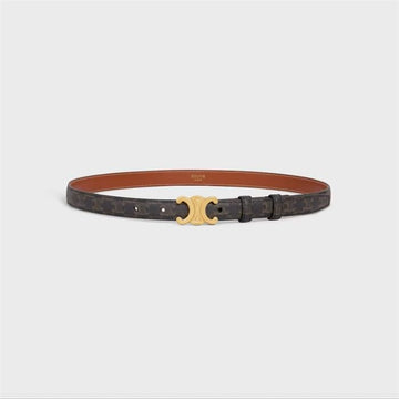 Celine Triomphe Canvas Belt 18MM - 45AX62AH4 04LU / Women's Casual Belt 159307893 [P]