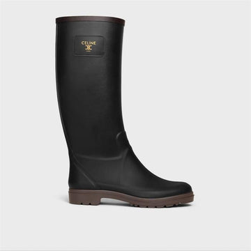 Celine Rain Boots - Natural Rubber 364997035C 38NO / Women's Boots 159307937 [P]
