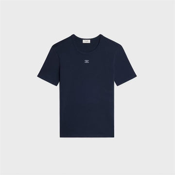 Celine Triomphe T-Shirt RX0M43O24 07OW / Women's Round Neck Short Sleeve T-Shirt 159307979 [P]