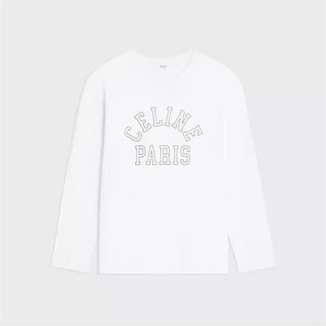 Celine Long Sleeve T-Shirt - Cotton Jersey 159308007 [P]