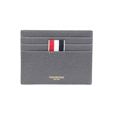 THOM BROWNE Kartenetui mit drei Streifen in Dunkelgrau 159308430 [P]