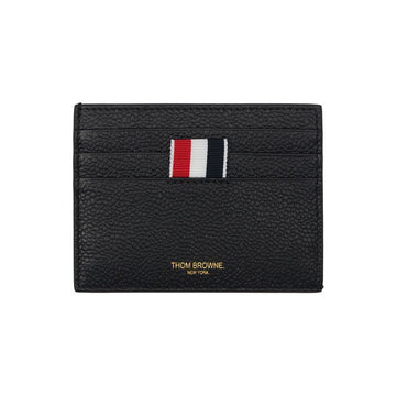 Thom Browne 26FW Three Stripe Tab Logo Card Holder Black MAW031L 00198 001 159308431 [P]
