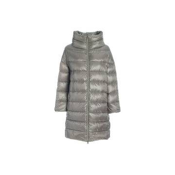 Herno High Neck Long Padded Jacket Grey 26FW PI1283DIC 12017Z 9406 159308551 [P]