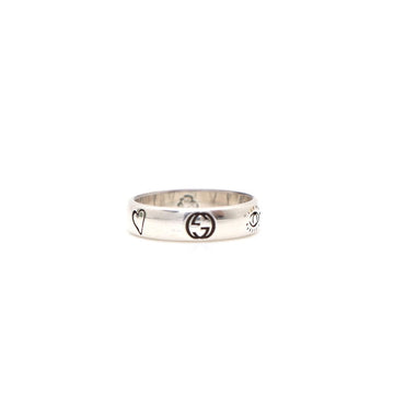 Gucci Silver Ring 455247 Blind for Love kk38951551 159325317 [P]
